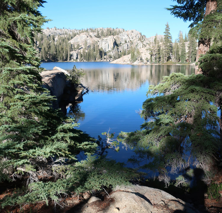 Latora Lake from the end of the south arm