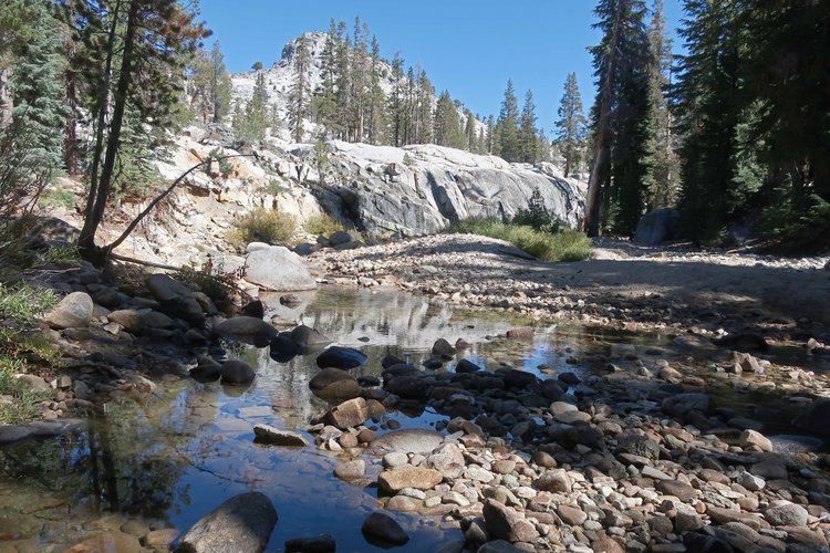 Buck Meadow Creek crossing