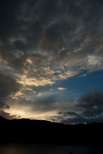 An opening in the storm