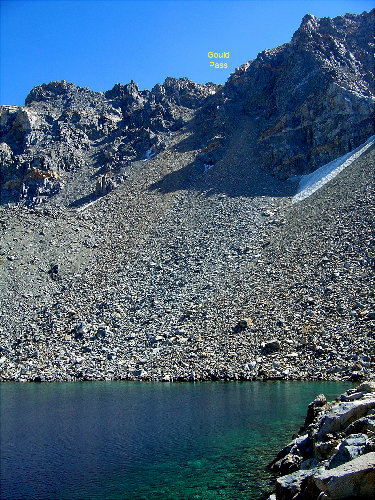 west side approach to gould pass