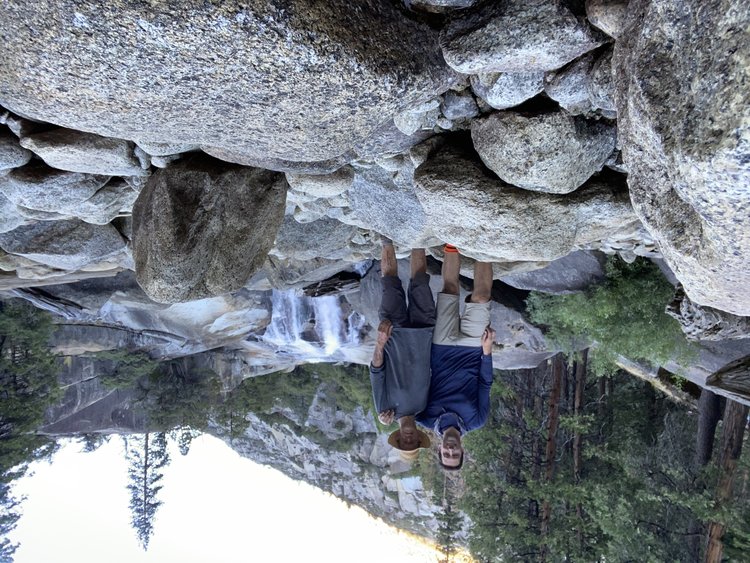 Colin and Todd at Mist Falls