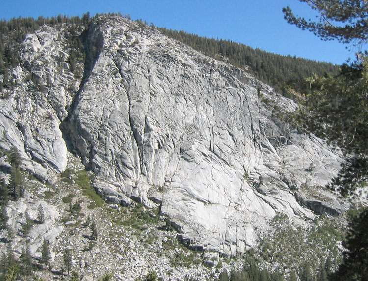 Cliffs on Mono Creek