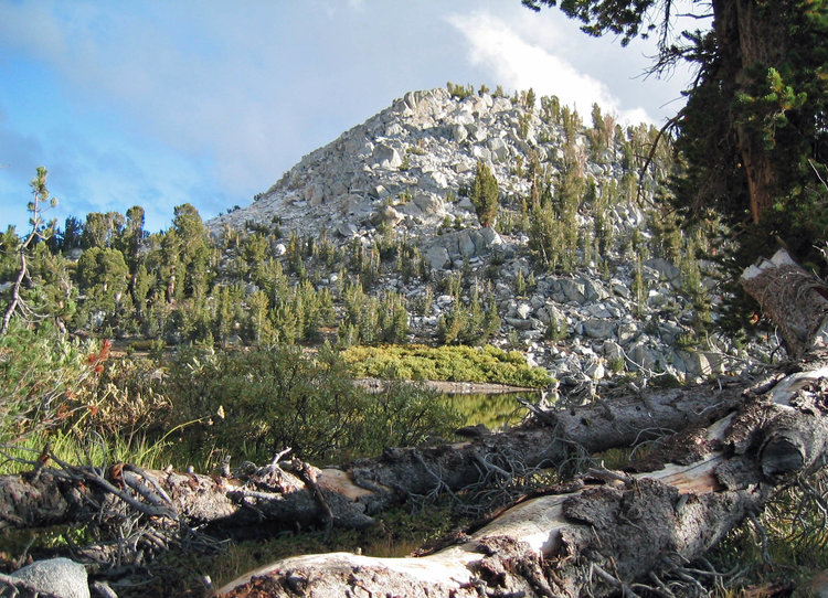 Where I camped at Virginia Lake