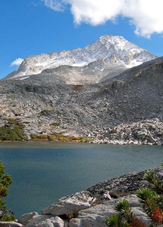 Snow on Mt Gabb