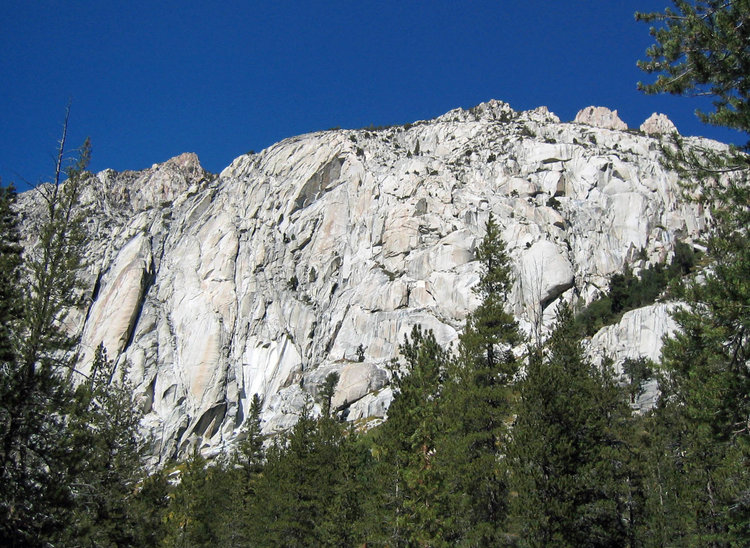 Mono Creek rock walls