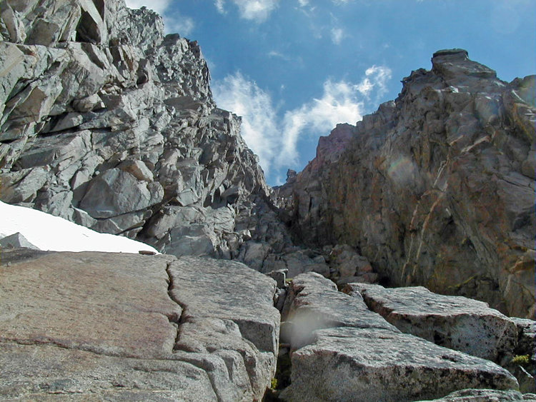 getting to the LeConte route start  10:50AM