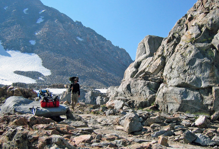 Bishop Pass Trail  9:20AM