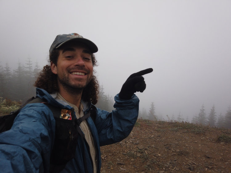 Me at the Closest Approach to Mt. Rainier