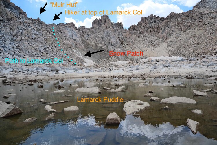Lamarck Col Route