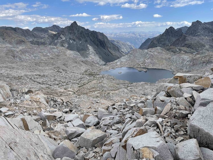 Ionian Basin from Wanda Pass