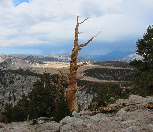 storms approaching on the PCT