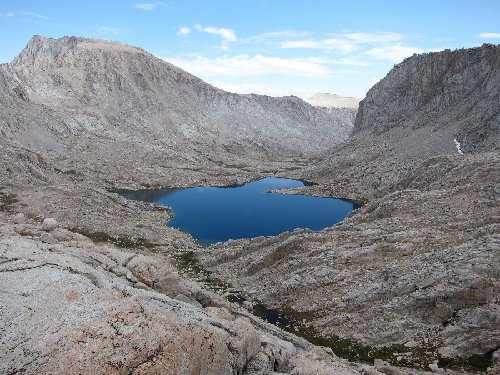 sky blue lake