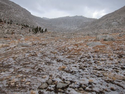 rock creek after hail storm