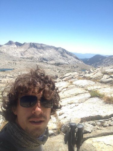 coming down blue canyon pass