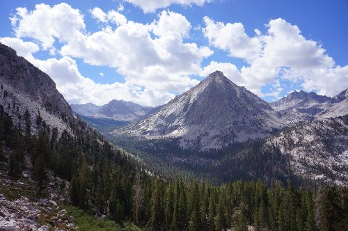Descent to Vidette Meadow