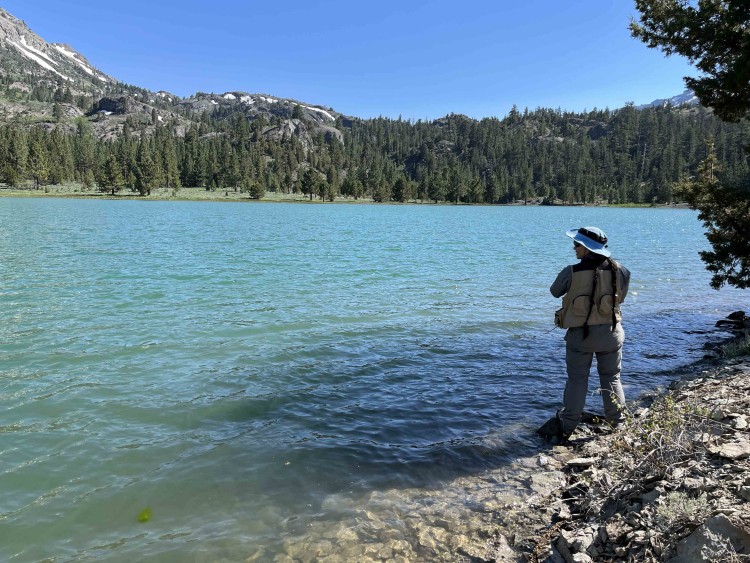 Dawn has her best fishing session since 2021 at Poore.
