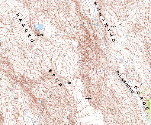 ragged spur lake