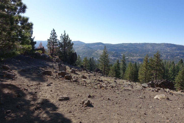 Strange landscape heading down to Pine Valley