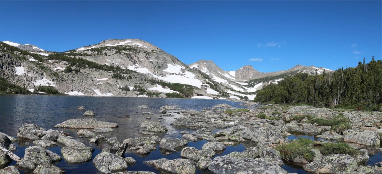 Lower Deep Creek Lake outlet