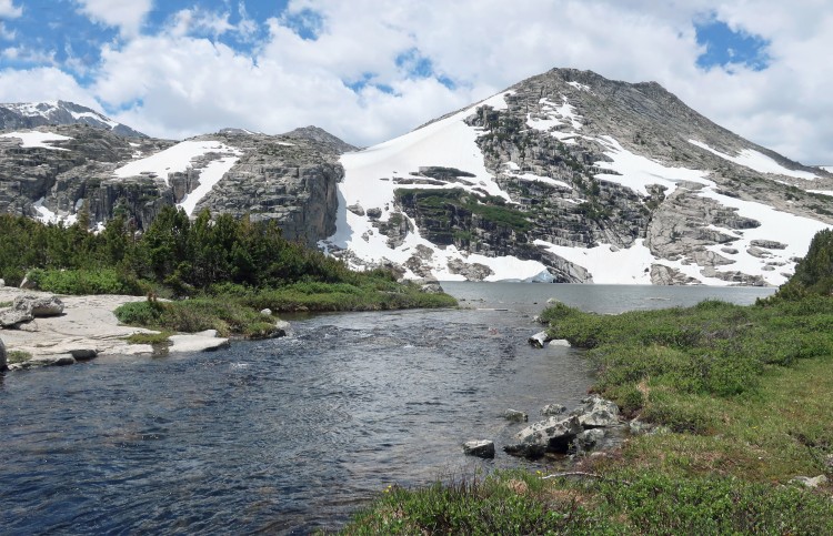 Middle Deep Creek Lake outlet