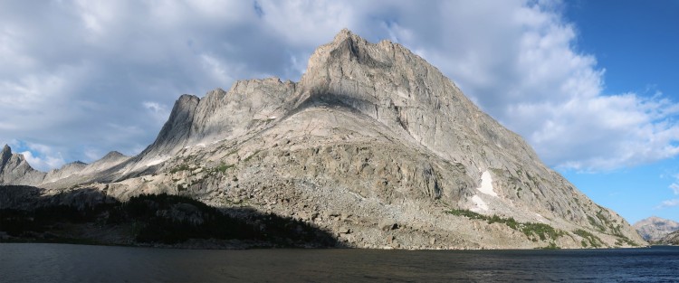 Back of Haystack Mountain from Black Joe camp