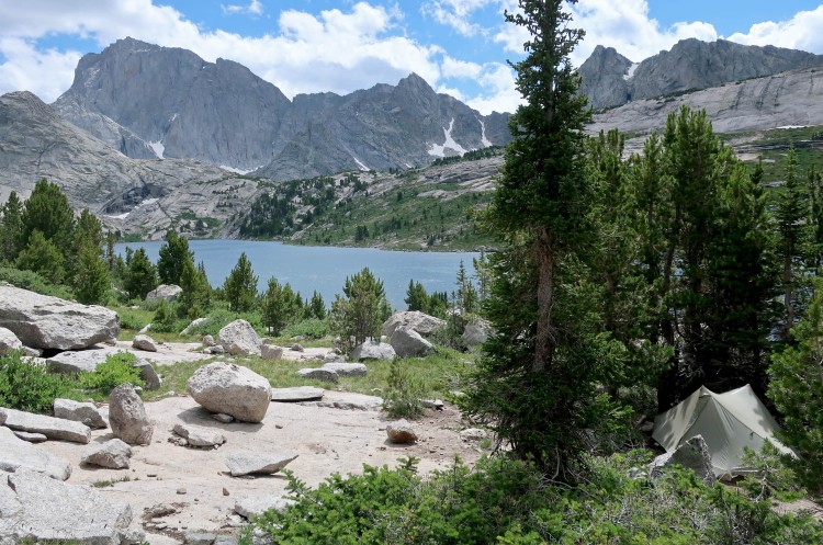 Campsite at Deep Lake