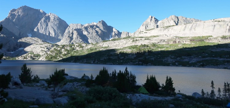 Sunrise at Deep Lake