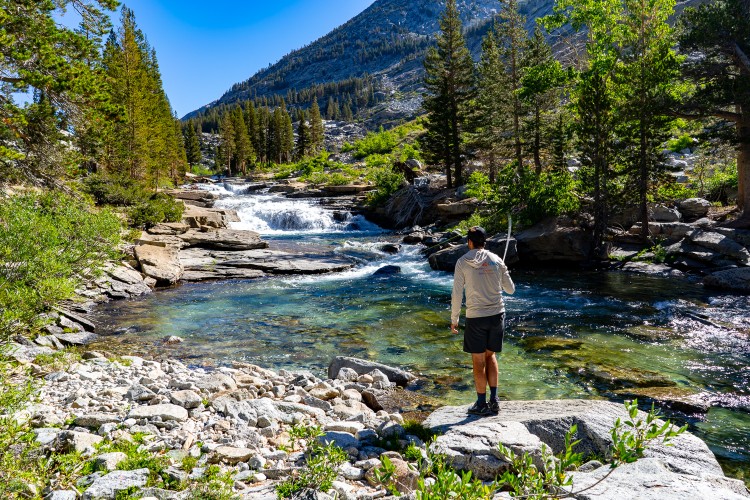 Waterfalls on Piute Creek