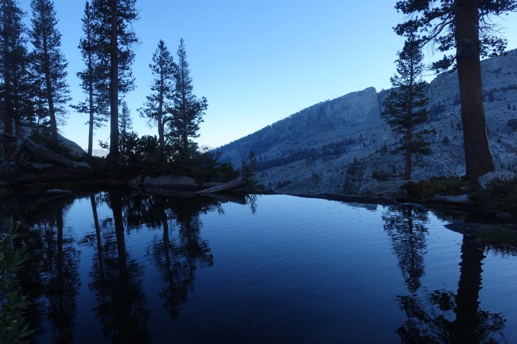 &quot;Infinity pool&quot; at the Crescent Lake outlet
