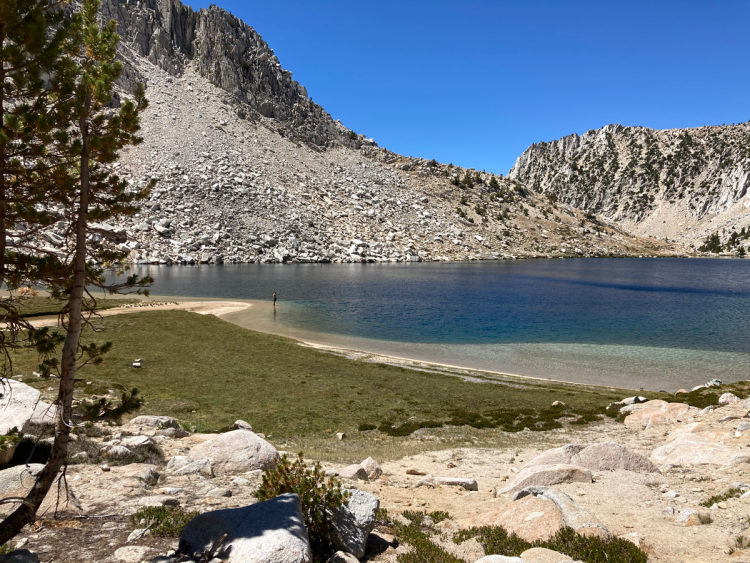 View from southern shore of Golden Lake.
