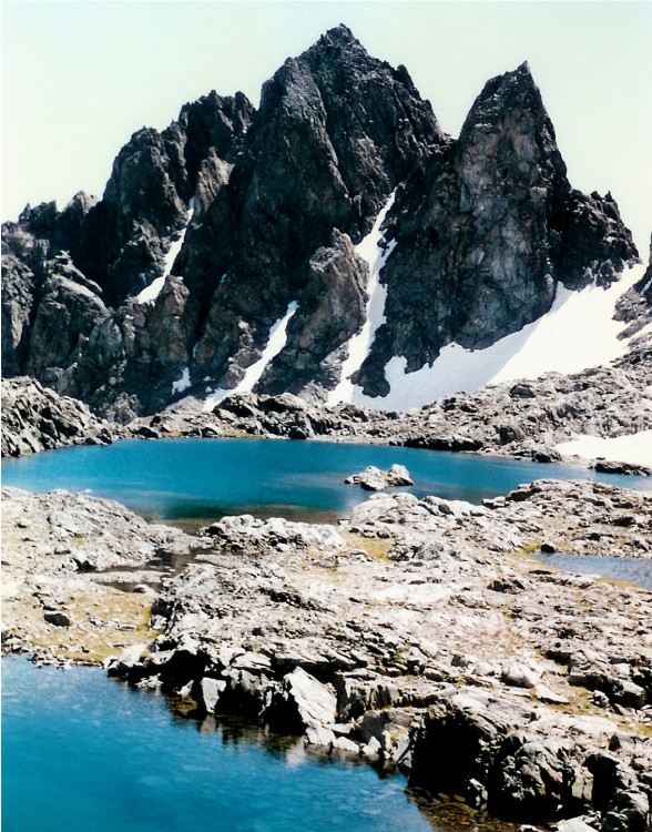 lake below Mt Scylla