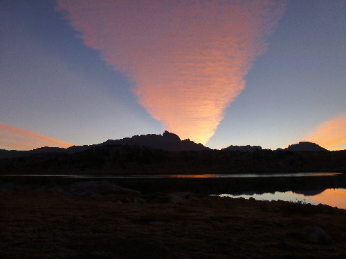 Tomahawk Lake sunrise, September 16, 2012