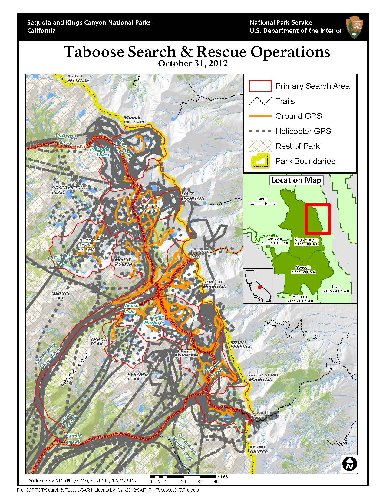 Latest SEKI search map 10/31/2012