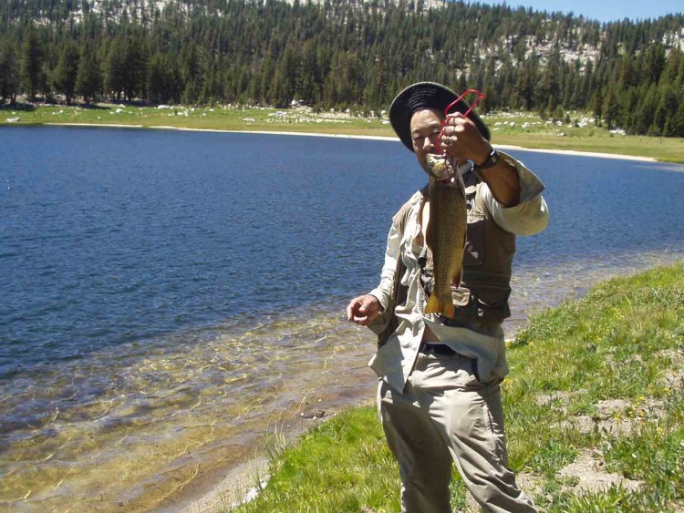 Eighteen inch brookie from Crown Lake.