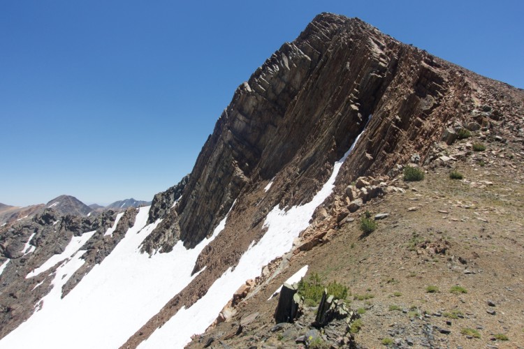 Virginia Peak. . . its metamorphic geology is so rugged and cool.