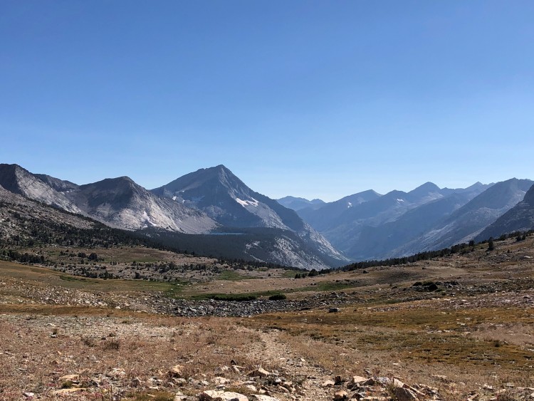 Bench Lake from Taboose Pass