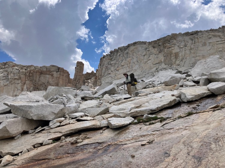 Nearing the top