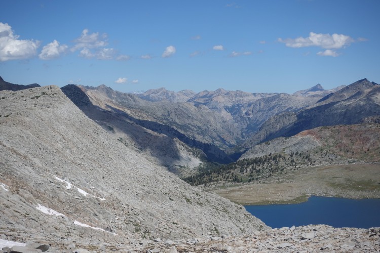 View north