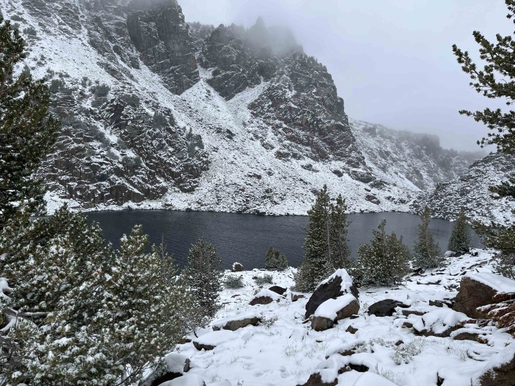 This doesn't look like the summer High Sierra we know.