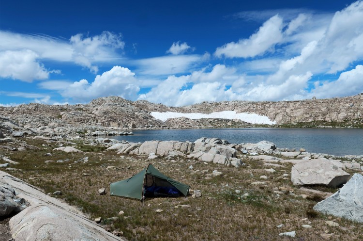 Westernmost Humphreys Lake camp