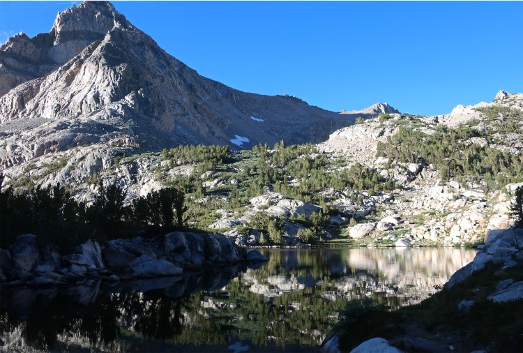 Pond near trail