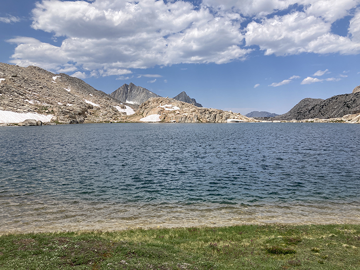 Seven Gables from the northeast shore of Ursa Lake.