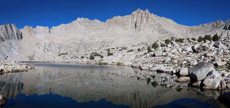 Lake below Mt. Jordan from NE arm