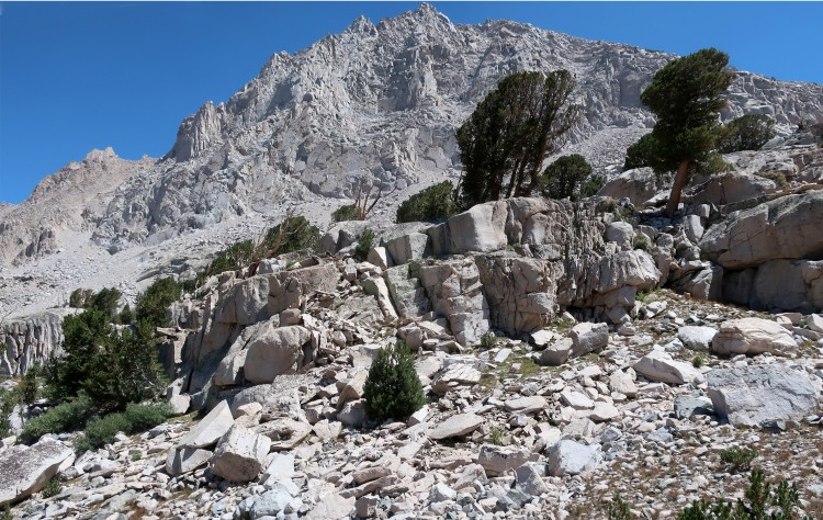 Center Peak from the trail