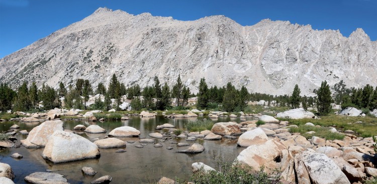 Ponds below Golden Bear Lake