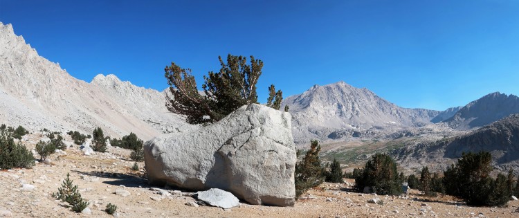 Up-valley view at Center Basin