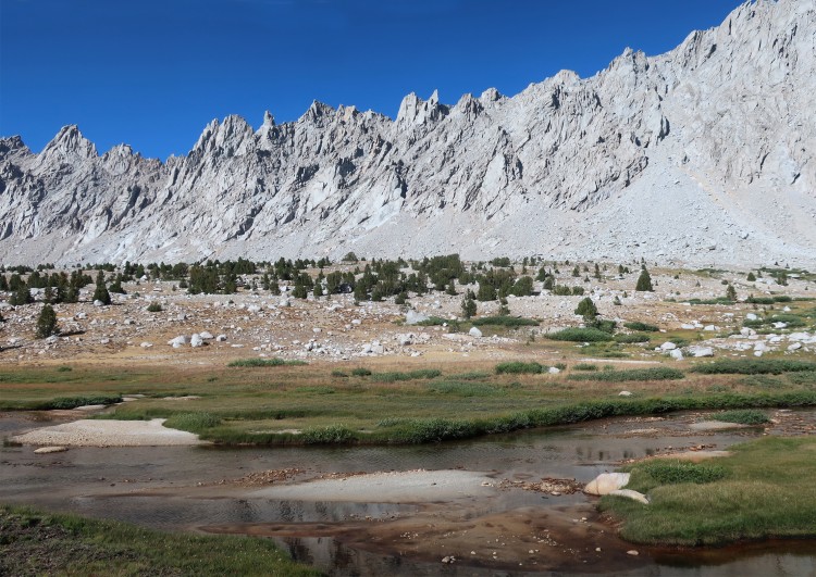 View from south side of lake
