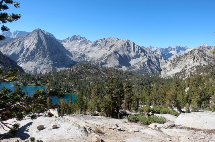 Bullfrog Lake from High Trail