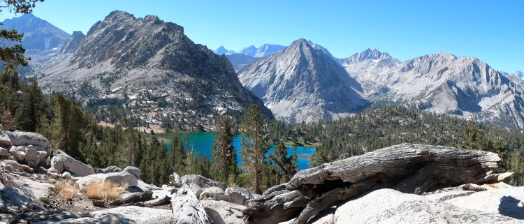 Bullfrog Lake from High Trail
