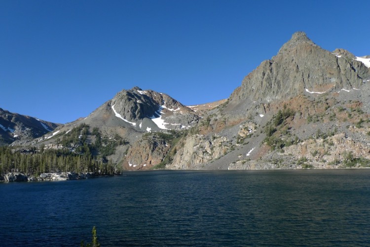 Peaks over East Lake
